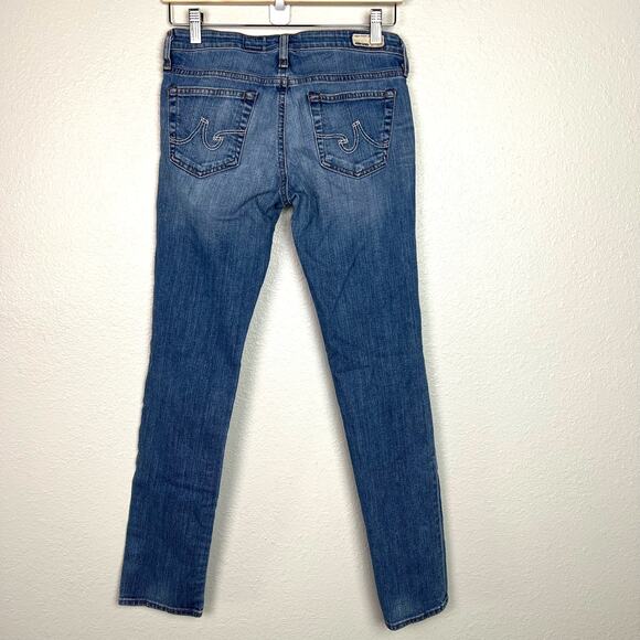 AG Adriano Goldschmeid Womens Stilt Cigarette Jeans Denim Size 27 Slim Straight - Picture 8 of 11